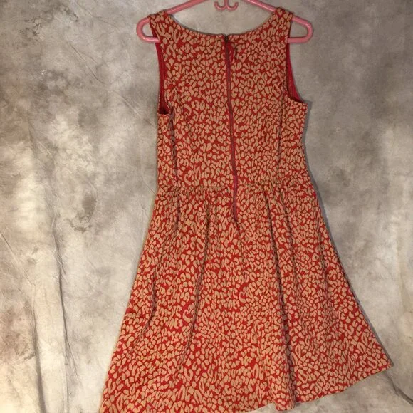 Maeve / Anthropologie sleeveless dress Size XL Zip Up Back - Picture 8 of 9